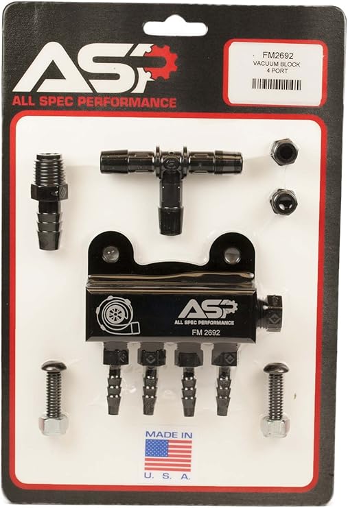 Universal 4 port Vacuum Block ALL SPEC PERFORMANCE FM2692