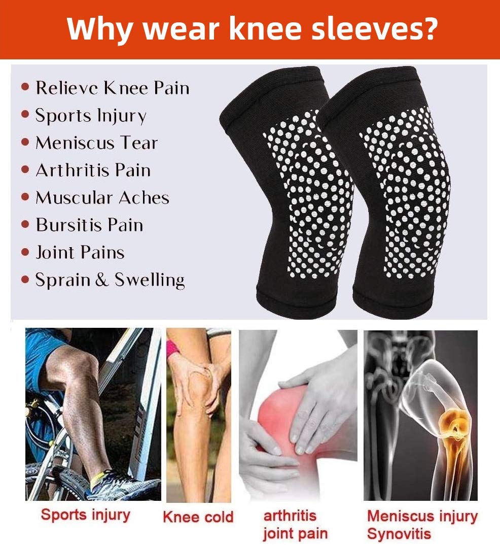 Self Heating Knee Brace, Self Heating Warm Tourmaline Belts - Image 3