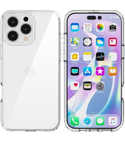 Amazon.com: JJGoo Compatible with iPhone 12 Pro Max Case Clear