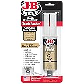J-B Weld 50133 Plastic Bonder Structural Adhesive Syringe - Tan - 25 ml