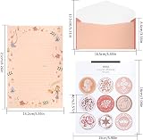 Tomoyuki Writing Paper and Envelopes Set 36 Pcs A5 Lined Stationery 6 Styles view 2