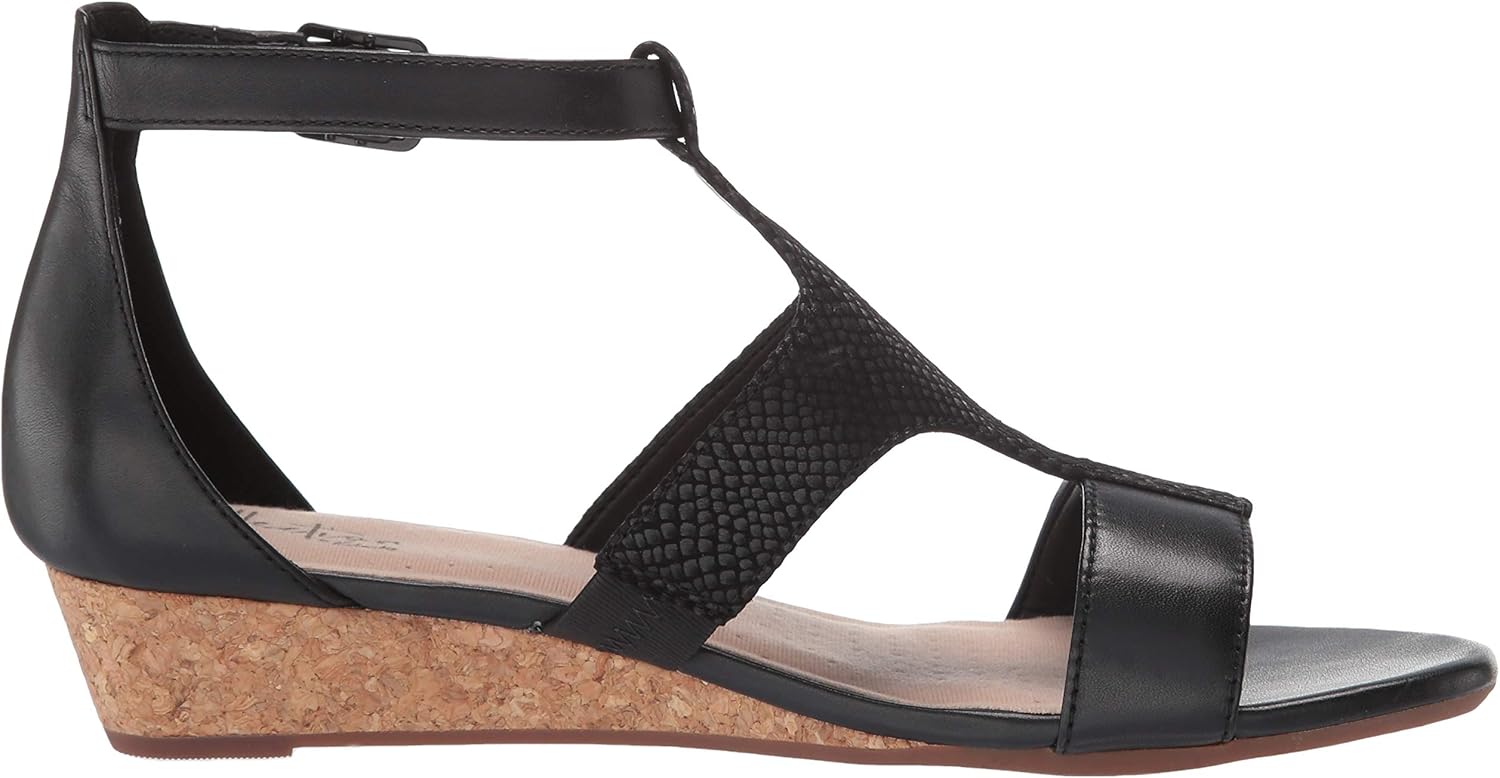 clarks abigail lily wedge sandal