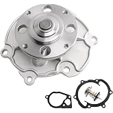Water Pump and Thermostat Kit Compatible with 2009-2019 Traverse 3.6L | 2008-2017 Enclave &amp; 2007-2016 Acadia &amp; 2017 Limited &amp; 2007-2010 Outlook 3.6L V6 Engine, Replace # AW5103 1740078J00 12574355