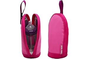 JOFOL BABE-Bottle Bag Breastmilk Cooler - Insulated Bag for Daycare (Standard, Red)