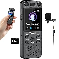 96GB Digital Voice Recorder with Playback - 110