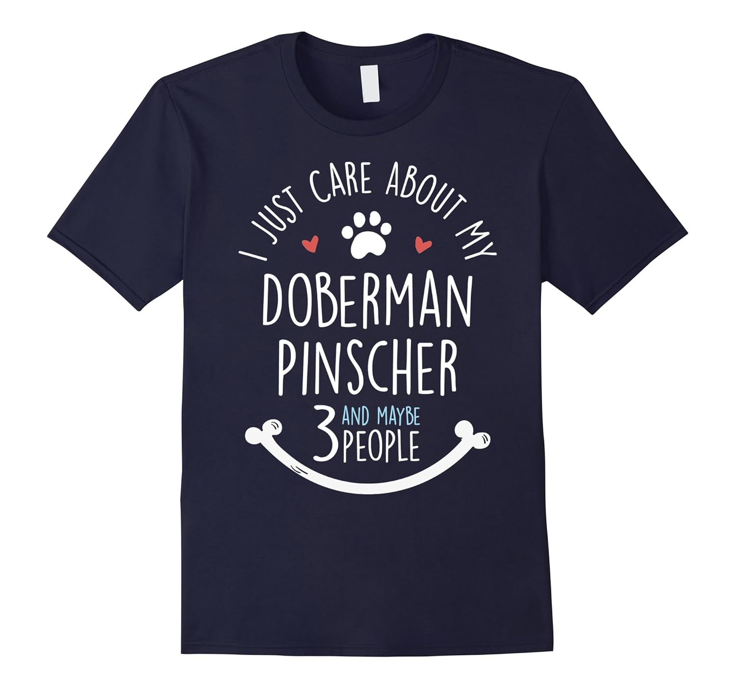 I Just Care About My Doberman Pinscher T-Shirt-ANZ