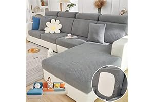 LAZGET Magic Sofa Covers,Sofa Hero Covers,2024 New Wear-Resistant Universal Sofa Covers Washable Stretch Cushion Couch Covers for Sectional Sofa (Dark Grey, Back Cover)