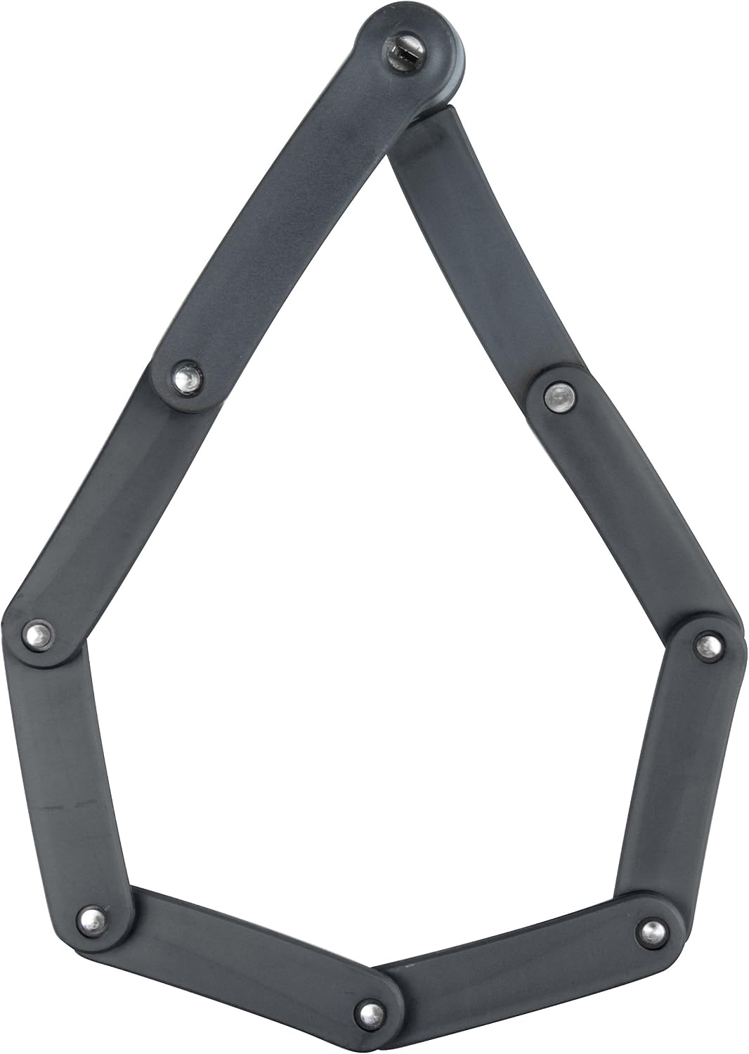 Burg Wachter 388600 80cm Hardened Steel Lightweight Folding Bike Lock-80cm-Black, Black, 67 x 151 x 34mm - Image 4