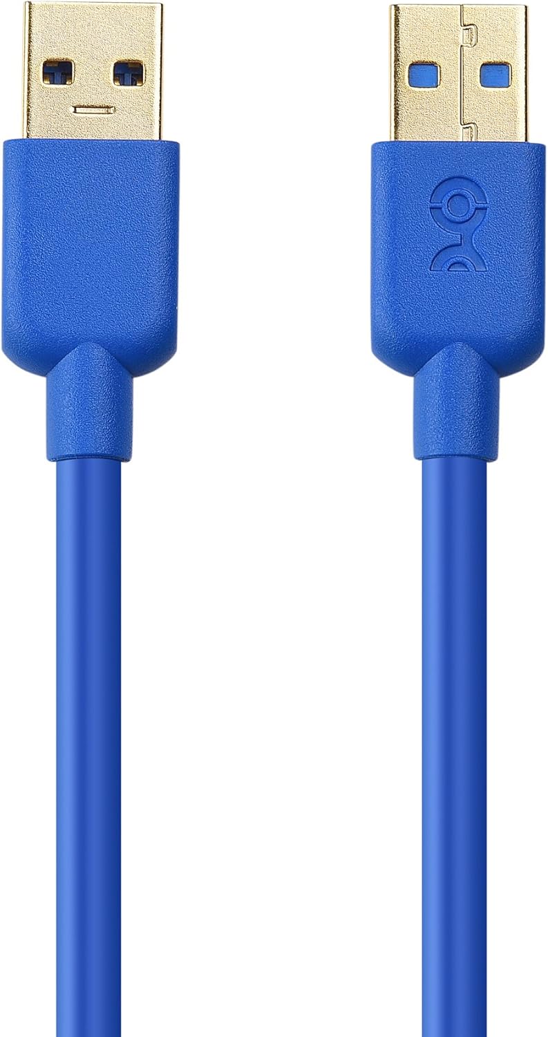 Cable Matters Long USB 3.0 Cable (USB to USB Cable Male to Male) in Black 10 ft: Computers & Accessories