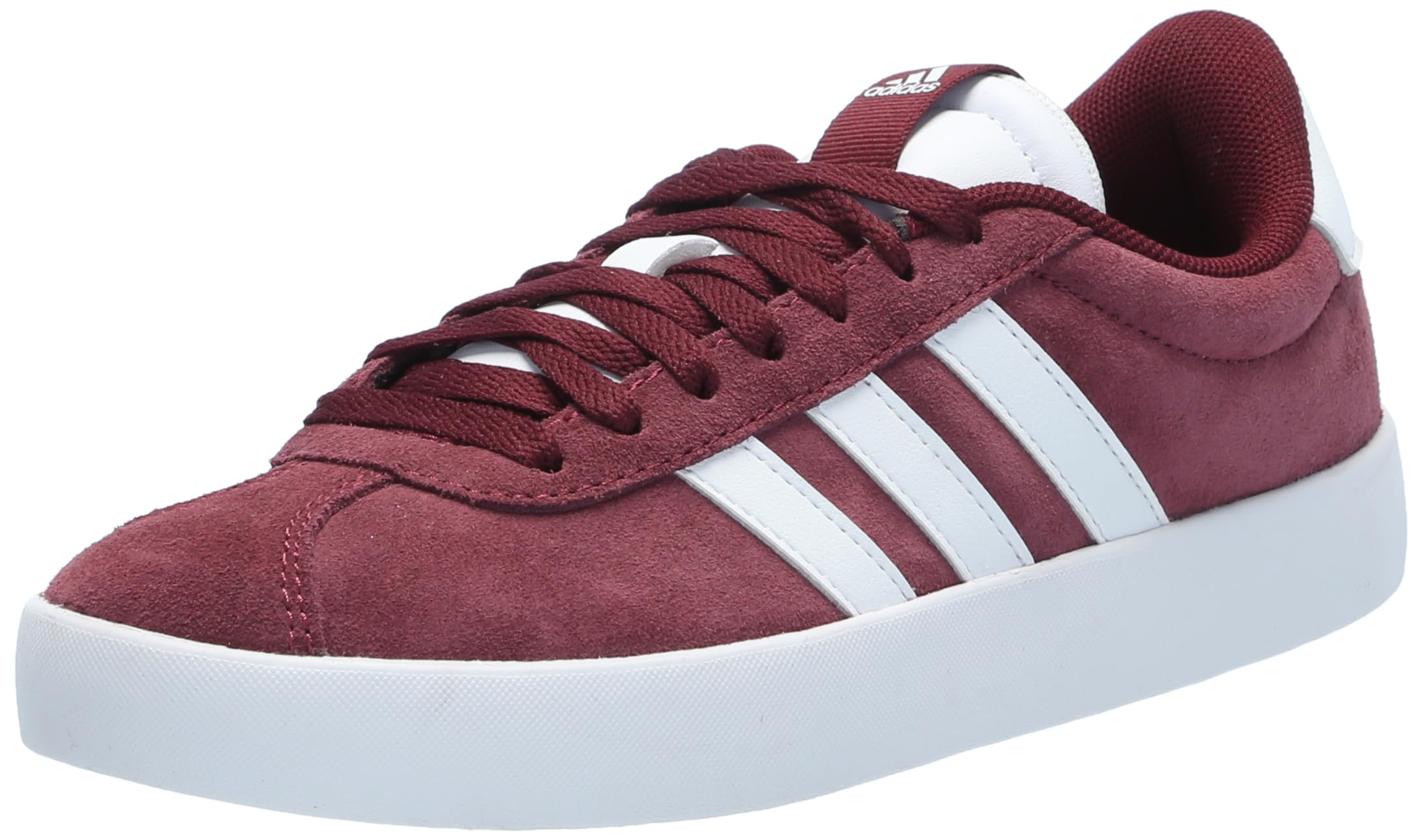 Adidas Men's VL Court 3.0, Shadow Red/White/Shadow Red, 4.5 Image