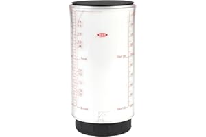 OXO Good Grips 2 Cup Adjustable Measuring Cup, Clear/Black