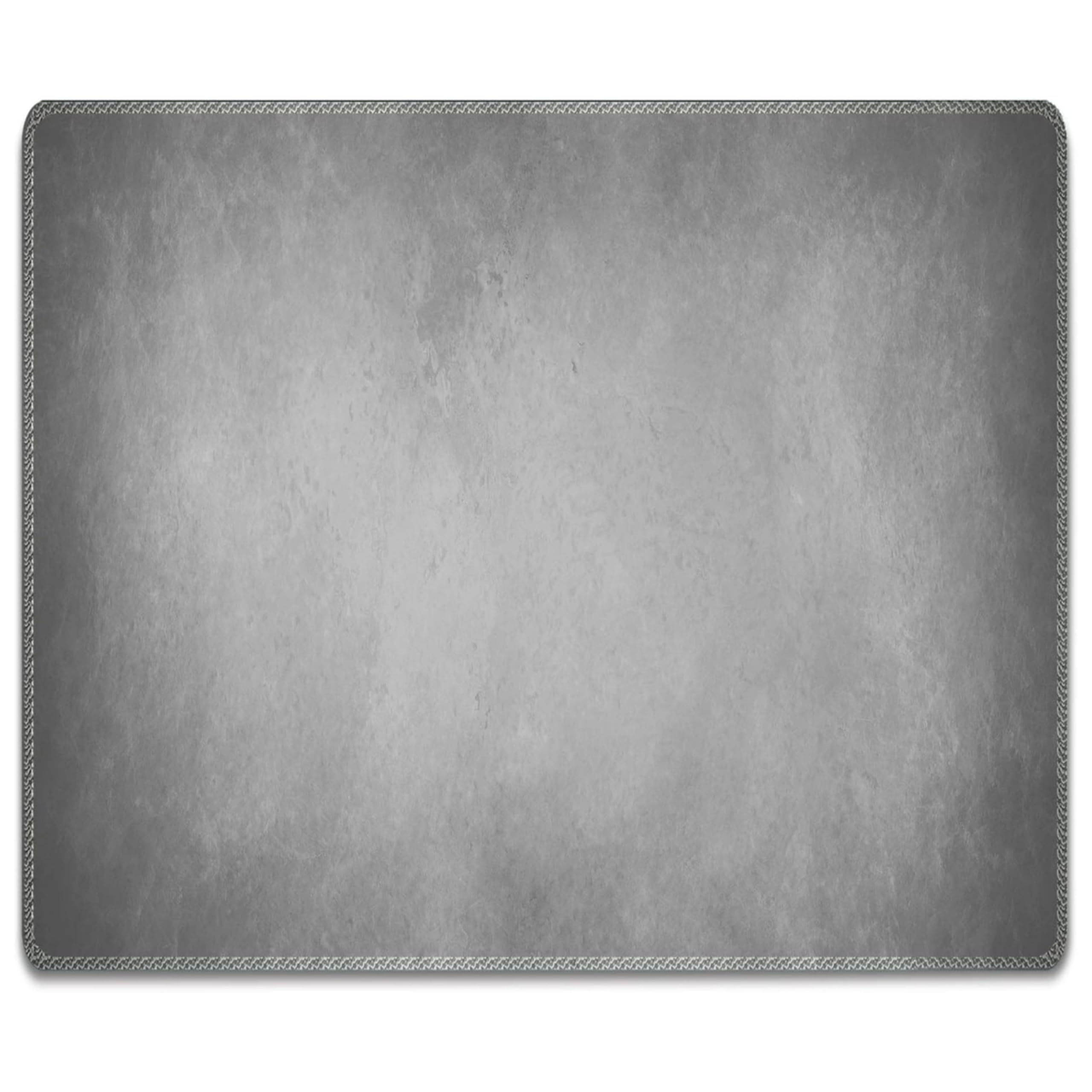 Silent Monsters Mouse Mat Small 10 x 8 inches / 24 x 20 cm, grey, Stitched Edges, washable & rollable Mouse Pad, Gaming Home Office Mousemat, Mousepad non-slip & quiet, Desk Mat