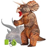 wylksylk Triceratops Costumes for Adults,Dinosaur Costume Adult,Inflatable Dinosaur Costume Adult