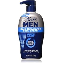 Nair Men Hair Removal Body Cream 13oz Triple Pack - Fast Acting