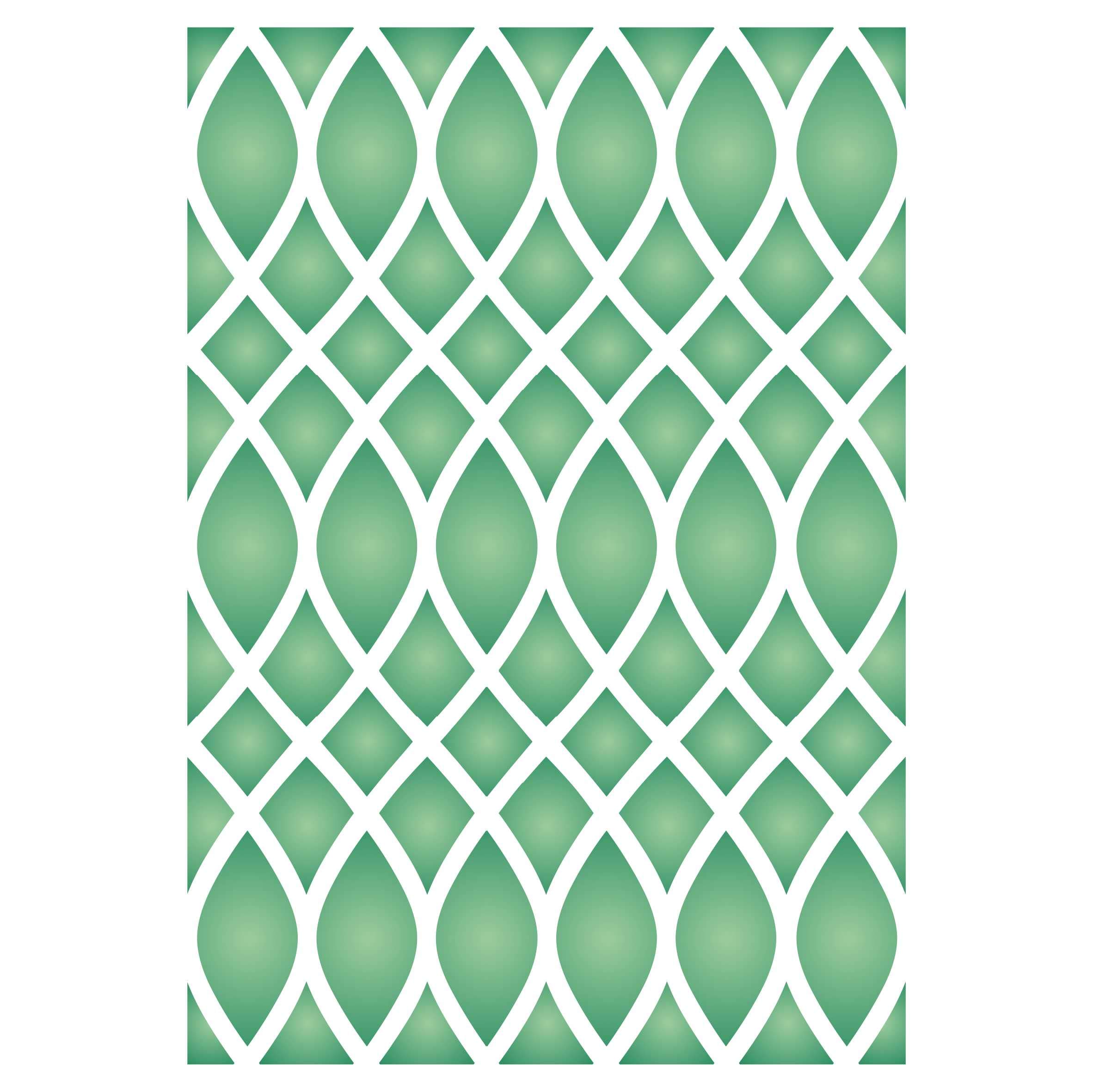 Regency Trellis Layering Stencil, 11.43 x 16.51 cm - Layering Stencil use to add Texture and Design to Mixed Media Backgrounds