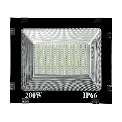 mld Ultra Slim 200W Led Flood Light Focus Pure Cool White Ac Outdoor Waterproof Ip65
