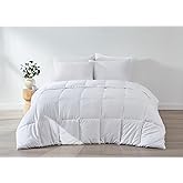 TRULY SOFT Classic King Duvet Insert Comforter, Solid Color Themed, Oeko-TEX Certified Confidence