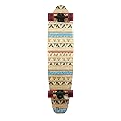 Quest Native Spirit Kick Tail Longboard Skateboard, 40-Inch