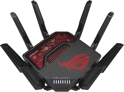 ASUS ROG Rapture GT-BE19000 Tri-Band WiFi 7 Router 19 Gbps 2x 10G