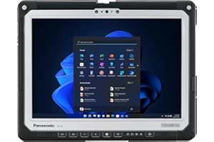 Panasonic Toughbook 33 MK1 Rugged Tablet, i5-7th Gen, 12-Inch QHD 2160x1440 Touchscreen Display, 8GB DDR3 RAM, 256GB SSD, Win