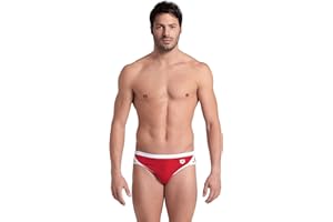 ARENA Men's Icons Solid Swim Briefs Professional Training Swimsuit Sports Trunk