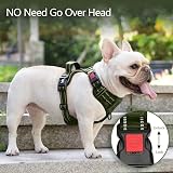 PoyPet No Pull Dog Harness Reflective Vest Army Green XS view 3