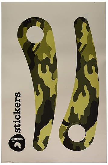 Wishbone 3002 - Aufkleber für Recycled Bike, Motiv Camo