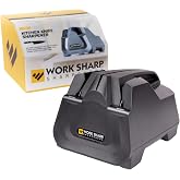 Work Sharp Electric Kitchen Knife Sharpener - Get knives ready for cookouts and BBQ's- Fits in Kitchen Drawer, Sharpens every time, fast &amp; easy