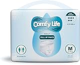 Comfy Life Premium Adult Incontinence Pull Up Pants Medium 12 Pack High