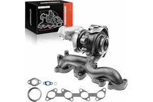 A-Premium Complete Turbo Turbocharger Kit, with Gasket, Compatible with Audi A3 2010-2013 & Volkswagen Jetta 2009-2014, Beetl