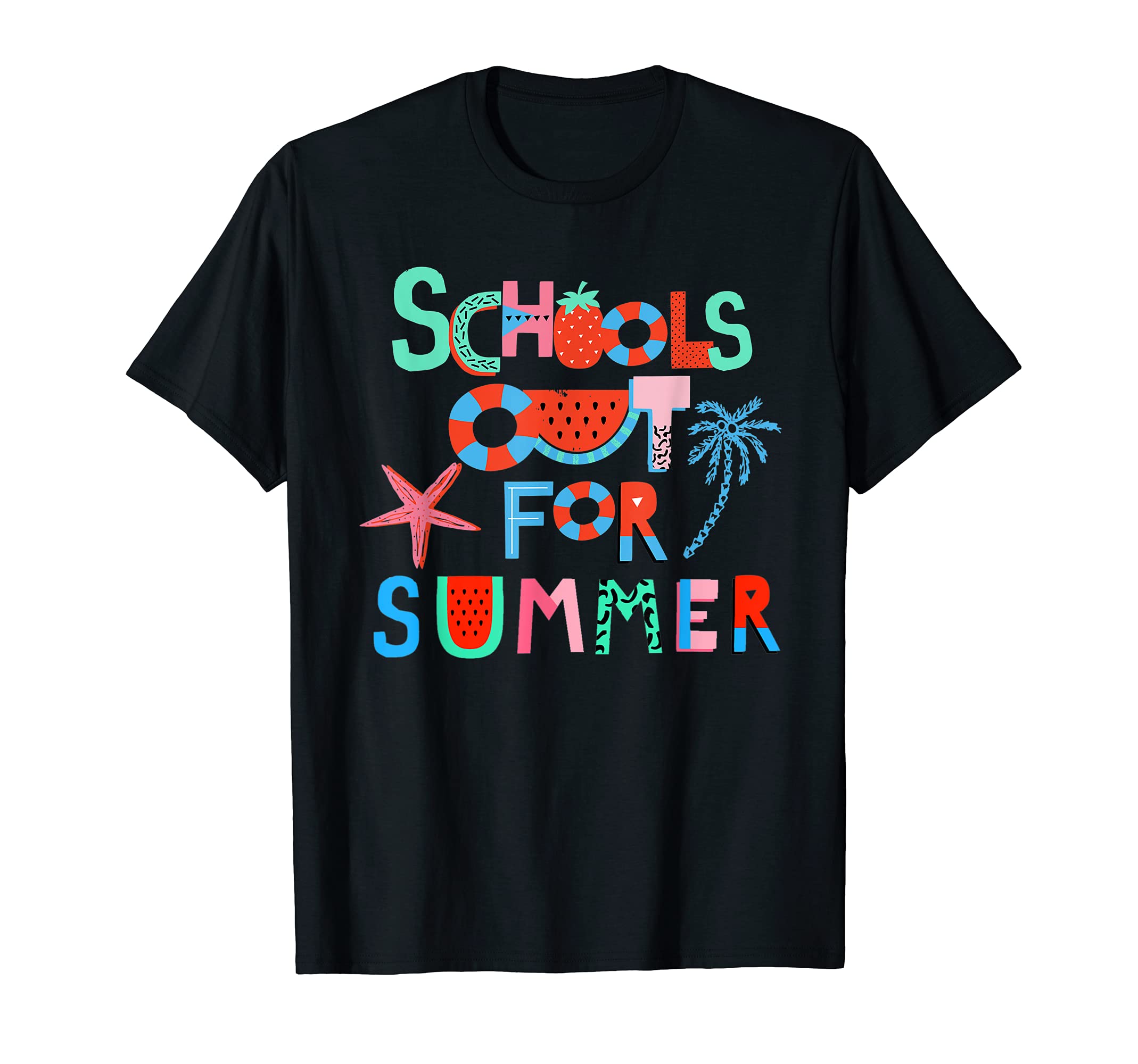Schools Out For Summer Teacher Student Funny T-Shirt