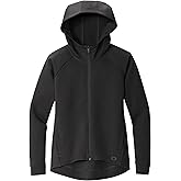 OGIO Women's Bolt Full Zip Hoodie | Double Knit Zip Up Jacket for Women, Structured Layer for Work & Casual Wear