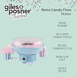 Giles & Posner Candy Floss Maker Blue Cotton Candy Machine view 2