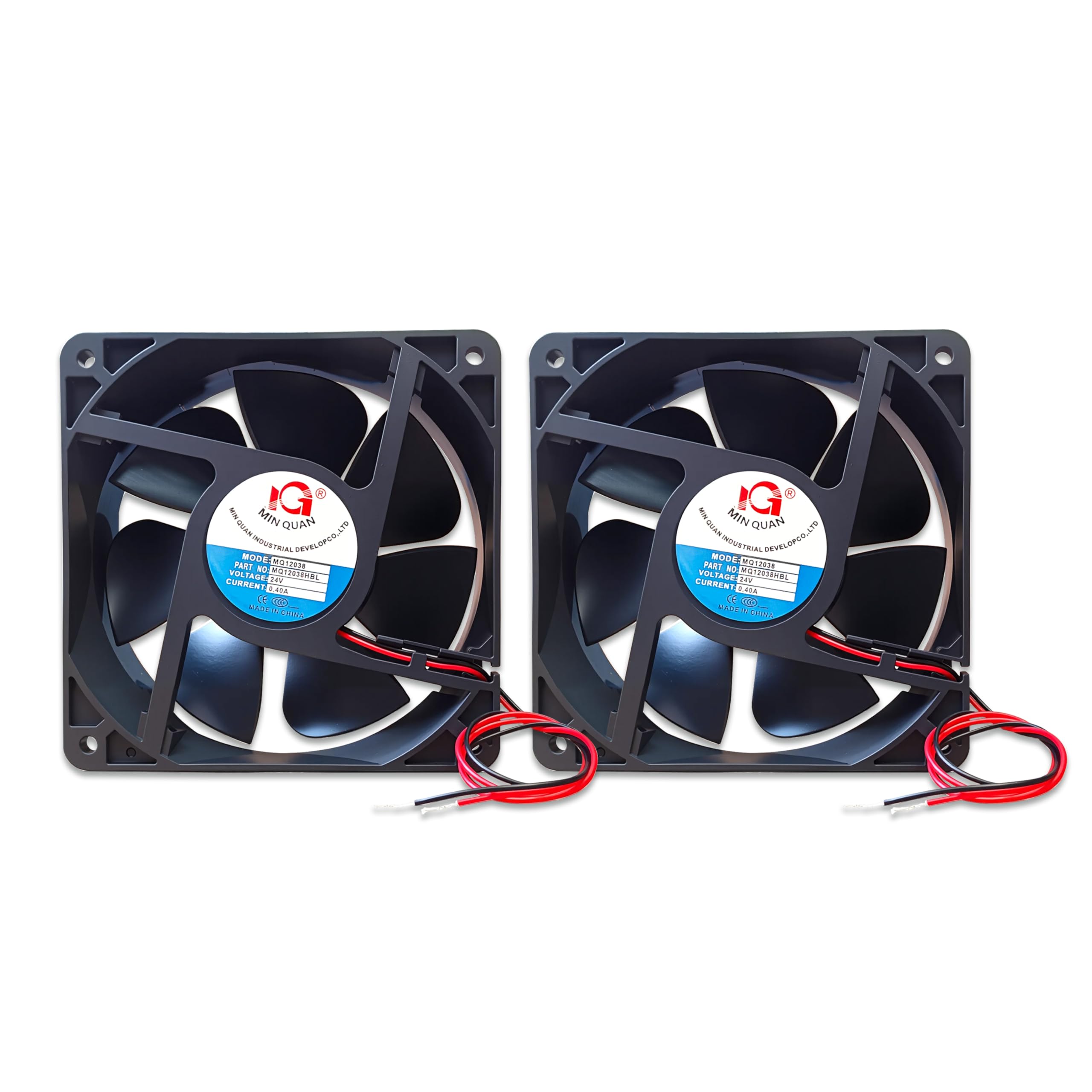 Photo 1 of ??? 2PC W0301101 W0301112 Evaporator Fan Motor – 24V DC Brushless Compatible with Atosa MGF8401GR, MGF8402, MGF8401 Fan Motor Replacement Refrigeration Units