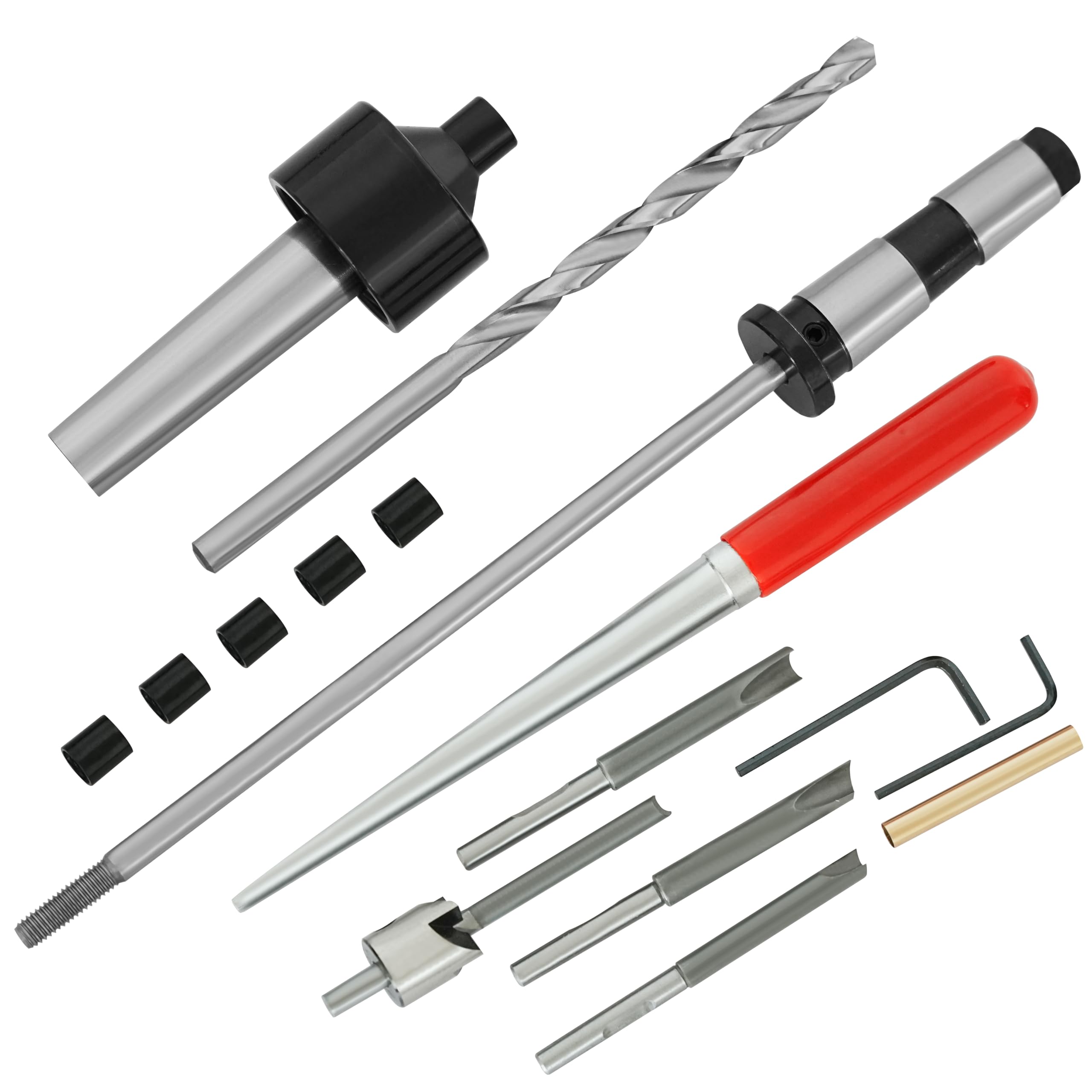 Photo 1 of Pen Making Tools Set: Pen Mandrel Saver, 7pc Universal Barrel Trimming System, Pen Tube Insertion Tool for Woodturning Lathes