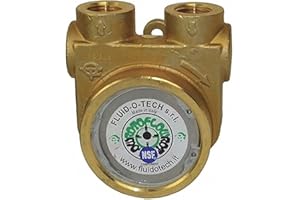 Fluid-O-Tech Rotary Vane Pump Low Lead Brass 1.6 gpm