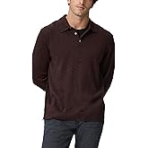Paige Mens Finsbury Quarter Button Up Sweater Polo