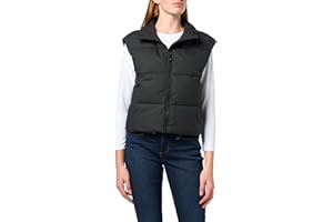 GUESS womens Eve Cropped Quilted VestDown Vest