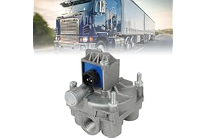 LEAPTREND Trailer ABS Relay Valve, Replace Wabco 4721950330 MERITOR S4721950330 Peterbilt S472-195-033-0 Kenworth S472-195-033-0 GOLDHOFER 167219 Great Dane 40502928 AB84021, Modulator Valve 12V