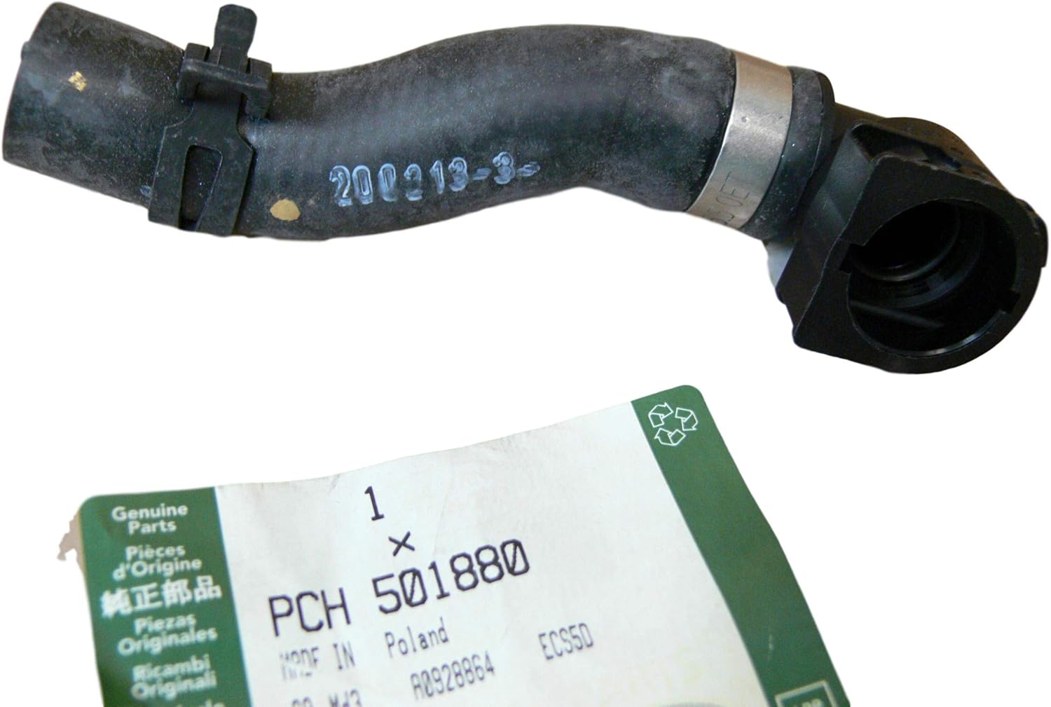 GENUINE LAND ROVER ENGINE COOLANT HOSE RANGE ROVER 0609