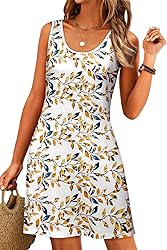 LUXVEER Summer Dresses for Women 2025 Floral