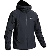 Pioneer Camp Men's Ski Jacket Waterproof Insulated Snowboard Hooded 3L Hard Shell Windproof Winter Mountain Snow Coat Hiking