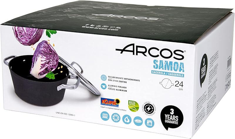 Caçarola antiaderente de alumínio forjado 28 cm