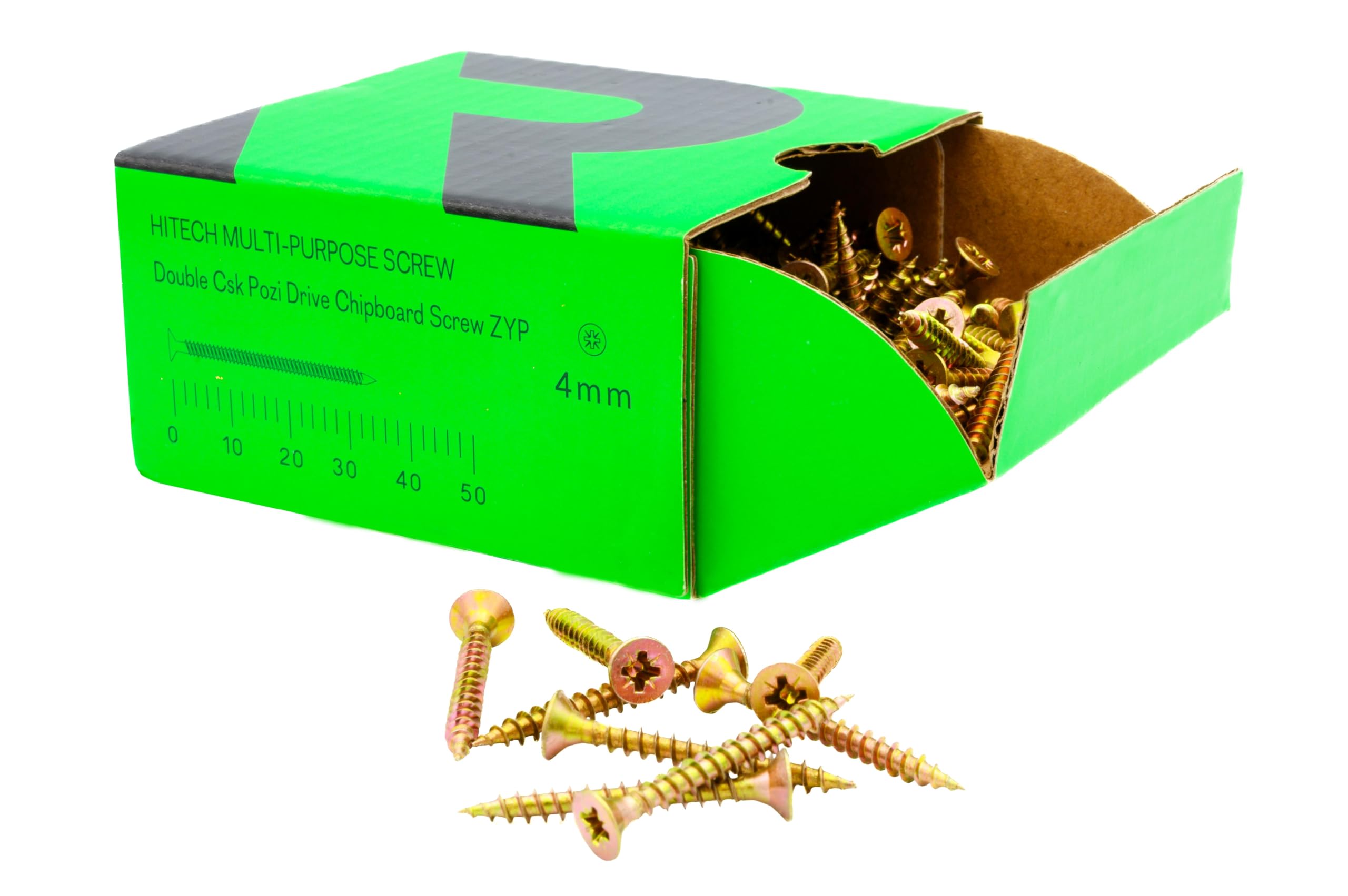 Rikä MPSR016 4.0 x 35mm YZP Hitech Multi-Purpose Screw 200pk