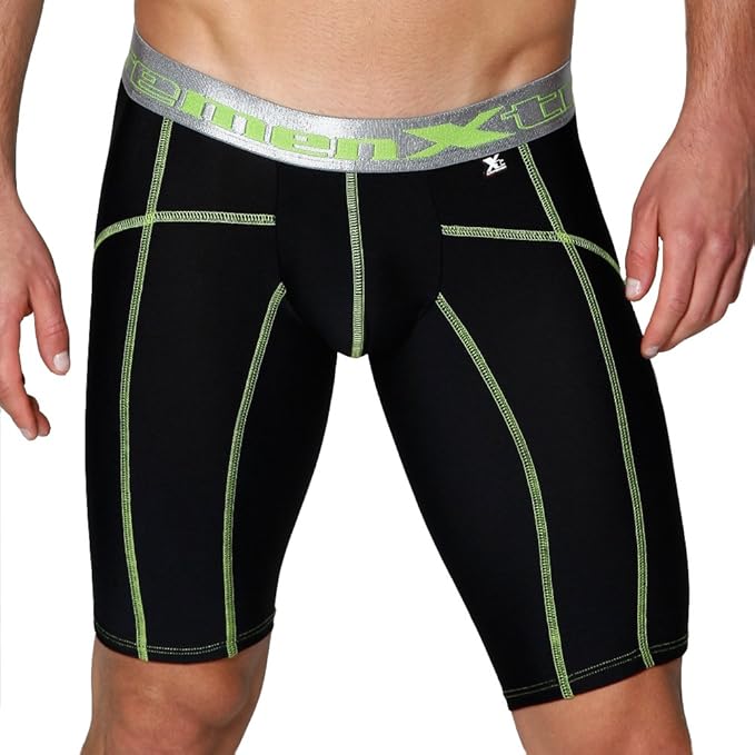 Xtremen Sport Long Leg Boxer Surtido Mesh, Men's Support Underwear