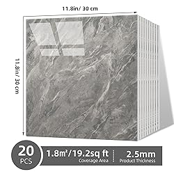 Vieshful 20pcs Peel and Stick Backsplash