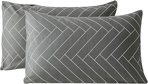 Amazon Com Susybao 100 Cotton Pillowcases King Size Set Of 2