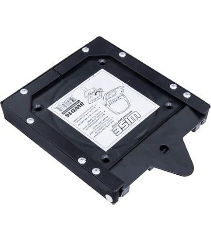 Base Pivotante Siège Bateau 360° Inox Noir – Montage Facile Et Rotation Silencieuse