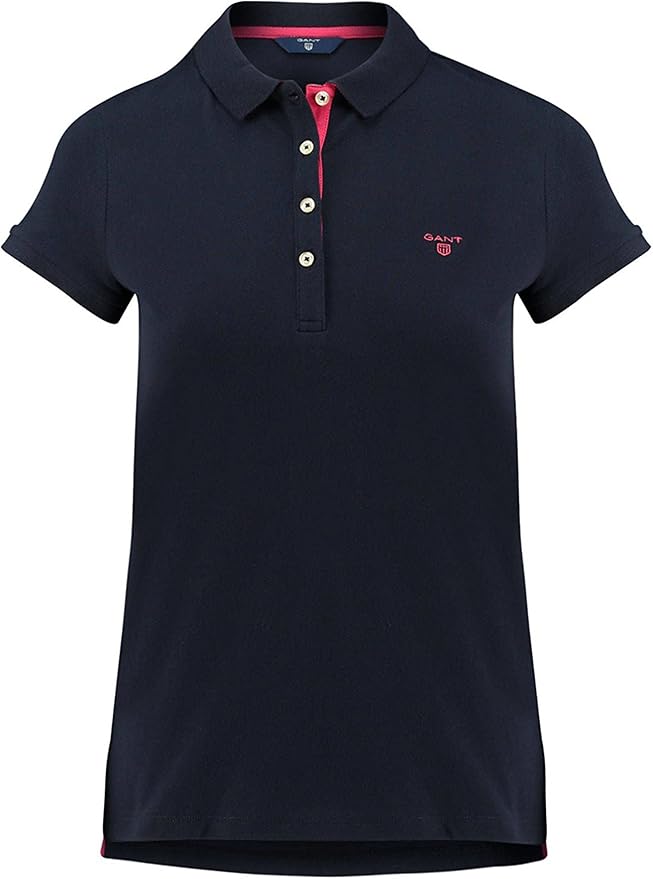 GANT Women's Blue Polo Shirt Navy in Size S Amazon.de Bekleidung