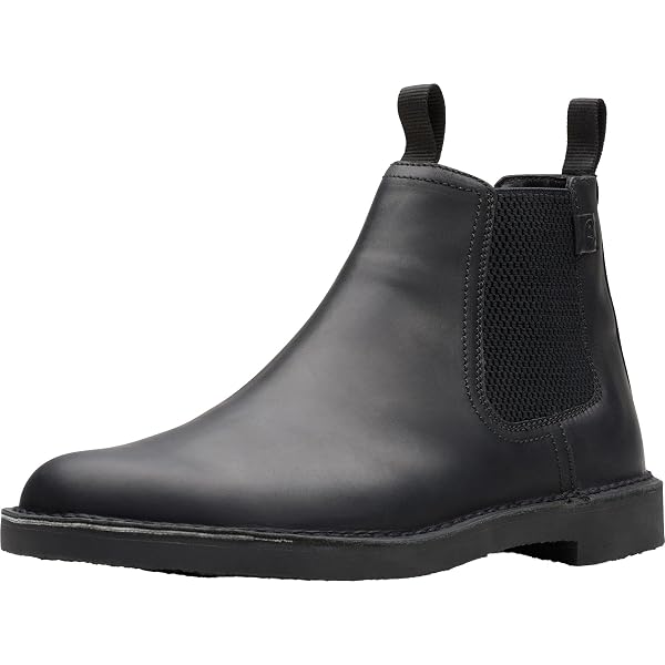 Clarks Clarkdale Hall Men\'s Black Leather Chelsea Boots Size 10.5 M Clarks Men main image 3